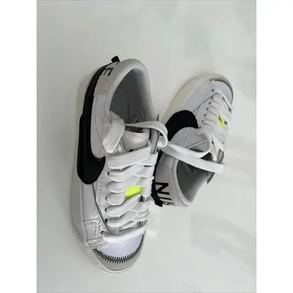 Nike Women's Blazer Low '77 Jumbo DQ1470-101 White/Sail/Black Sz 10 - Picture 6 of 8